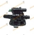 Carcasa Termostato Refrigerante Grupo PSA 1.6 HDi TDCi Tipo 9H Cuerpo | Junta | Sensor Temperatura | Termostato | 1336.X2