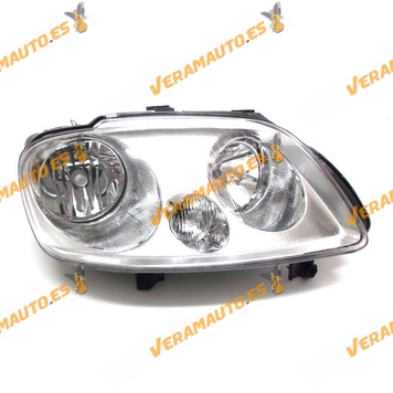 faro volkswagen touran del 2003 al 2006 caddy del 2004 al 2009 lamparas h7 y h1 delantero derecho