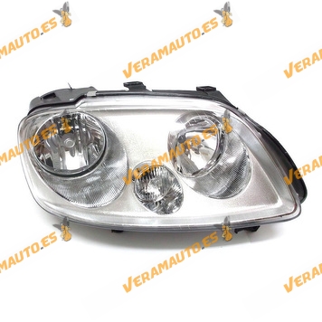 faro volkswagen touran del 2003 al 2006 caddy del 2004 al 2009 lamparas h7 y h1 delantero derecho