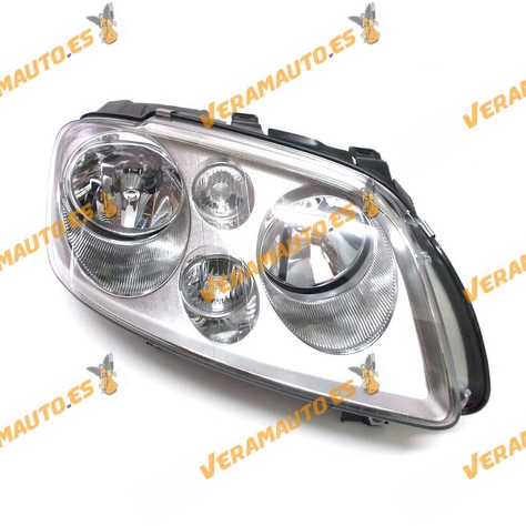 faro volkswagen touran del 2003 al 2006 caddy del 2004 al 2009 lamparas h7 y h7 delantero derecho