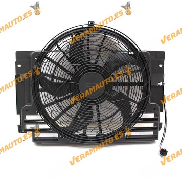 Radiator Fan BMW X5 E53 from 2000 to 2007 | 3 Pin Connector | OEM Similar to 64506908124