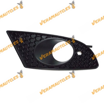 Bumper Grille Seat Leon from 2005 to 2009 Right with Fog Light Hole