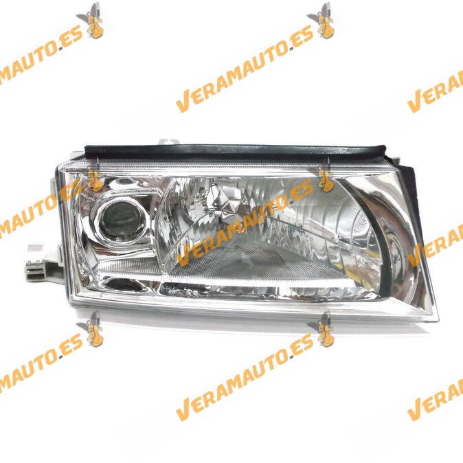 Faro Skoda Octavia de 2000 al 2004 Delantero Derecho Lamparas H4 y H3