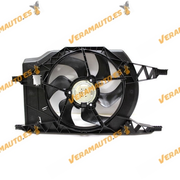 Electroventilador Renault Espace IV | Laguna II | Vel Satis | Conector de 2 Pines | OEM Similar a 7701049657