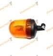 Luz Rotativa Ambar H1 12V / 24V