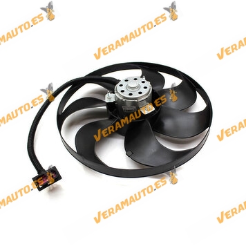 Electroventilador Grupo VAG | Audi A3 | Skoda Fabia | Volkswagen Golf IV Polo | Conector de 3 Pines | OEM Similar a 1J0959455B