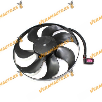 Electroventilador Grupo VAG | Audi A3 | Skoda Fabia | Volkswagen Golf IV Polo | Conector de 3 Pines | OEM Similar a 1J0959455B