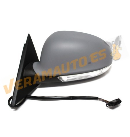 Espejo Retrovisor Volkswagen Passat 2003 Al 2005 Electrico Termico Intermitente Imprimado Izquierdo Completo