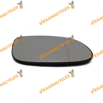 Cristal Espejo Retrovisor Mercedes Clase A W168 Clk C208 Slk R170 Delantero Derecho Termico Asferico