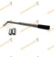 Llave extensible/telescópica 2 bocas reversibles 17-19-21-23mm