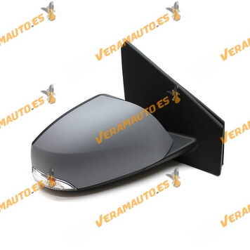 Espejo Retrovisor Renault Megane III de 2008-2013 derecho 8 pines abatible electrico termico intermitente imprimado 963010192R