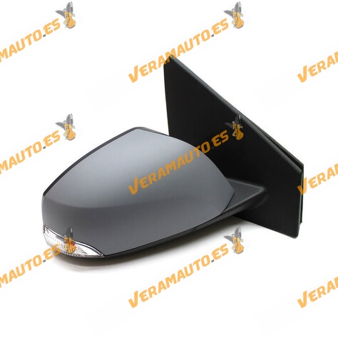 Espejo Retrovisor Renault Megane III de 2008-2013 derecho 8 pines abatible electrico termico intermitente imprimado 963010192R