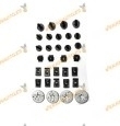 Juego de Tornilleria para Proteccion Bajo Motor Audi A3 8L Seat Leon y Toledo Skoda Octavia Volkswagen Bora y Golf IV
