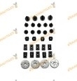 Juego de Tornilleria para Proteccion Bajo Motor Audi A3 8L Seat Leon y Toledo Skoda Octavia Volkswagen Bora y Golf IV