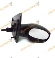Espejo Retrovisor Citroen C2 Del 2003 Al 2007 Con Mando Mecanico Negro Derecho