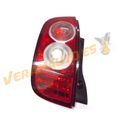 Piloto Trasero Nissan Micra años de 2003 a 2005 Izquierdo Rojo Blanco Con Antiniebla Sin Portalamparas OEM Similar 26555AX720