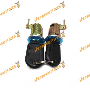 Kit Bombin Citroen C15 VD and VISA from 1984 to 1999 | Front Lock | Two Cylinders with Two Keys | OE 25618