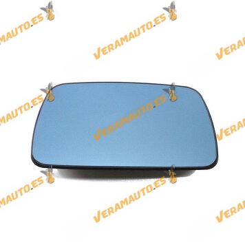 Rear view Mirror Bmw Serie 3 E46 from 1998 to 2005 Thermic Convex Blue Left or Right similar to 51168119710
