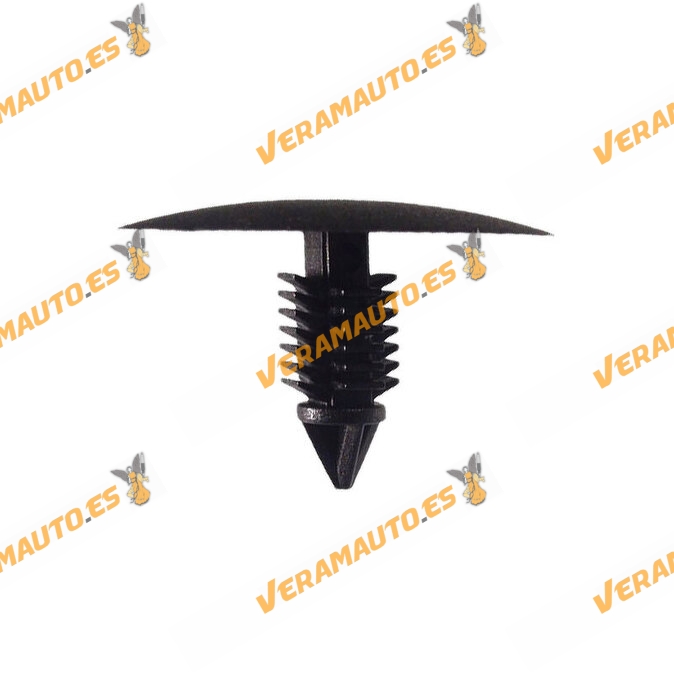 Set de 10 Grapas Renault Laguna I | Dacia Sandero Logan para Revestimiento Capó | Encabezamiento OEM 6001546909