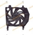 Electroventilador Ford Fiesta y Puma de 1995 a 2003 para motores gasolina conector ovalado 320W similar a 96FB8C607CJ