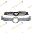 Rejilla de Frente Volkswagen Golf V 2003 a 2008 2 Piezas Exterior Imprimada Interior Negra