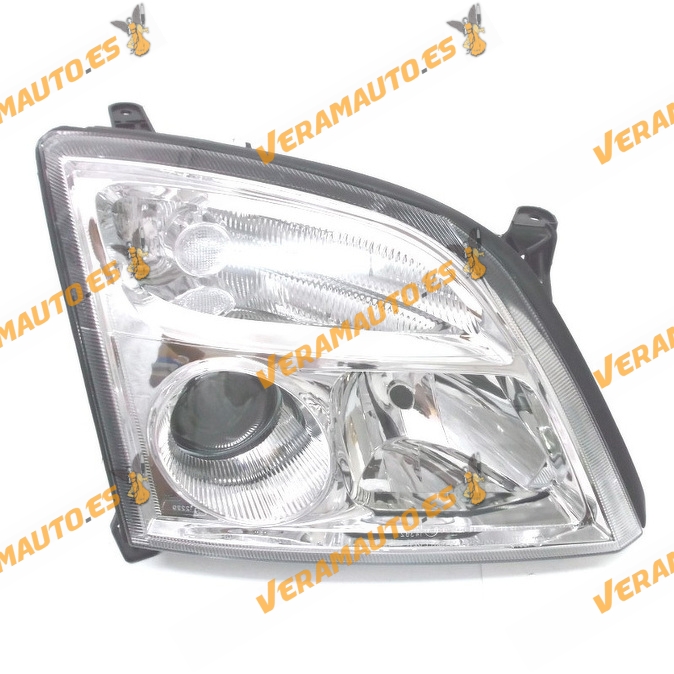 Faro Opel Vectra C Del 2002 Al 2005  Signum Del 2002 Al 2008 Lamparas H7 Y H7 Fondo Cromado Delantero Derecho Similar 1216120