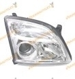 Faro Opel Vectra C Del 2002 Al 2005  Signum Del 2002 Al 2008 Lamparas H7 Y H7 Fondo Cromado Delantero Derecho Similar 1216120