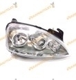faro opel corsa del 2003 al 2006 lamparas h7 y h7 delantero derecho