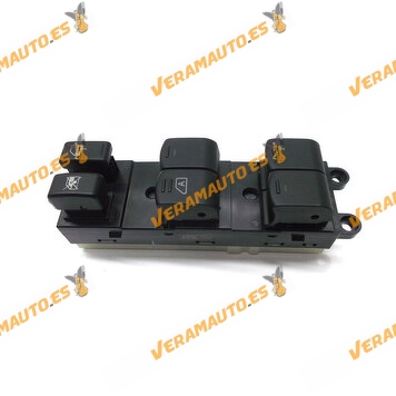 Conjunto Botonera Elevalunas Nissan Pathfinder Teana de 2004 en Adelante 17 Pin Izquierda OEM Similar 254019W100