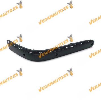 Front Bumper Mercedes Class E W210 from 1999 to 2002 Front with Holes Chromed Edge and Parking Sensor