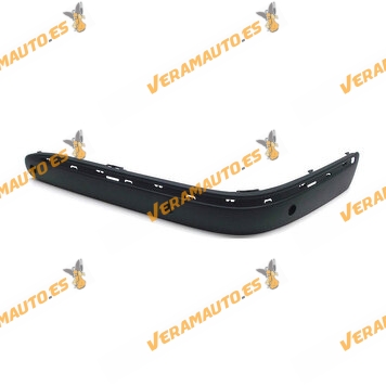Front Bumper Frame Mercedes Class E W210 from 1999 to 2002 Front Left with Holes Chromed Edge and Parking Sensor