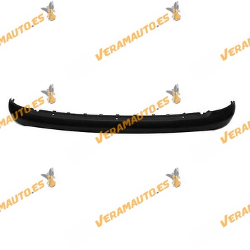Rear Bumper Frame Peugeot 206 from 1998 to 2009 for 3 and 5 Doors Black Finishing similar to 7452H6