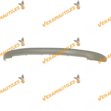 Front Bumper Frame Peugeot 206 from 1998 to 2009 Printed similar to 7452Y5