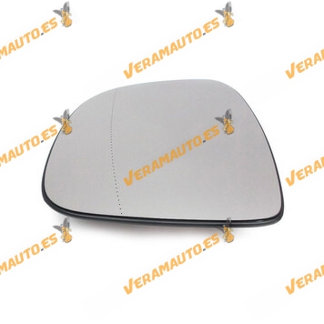 Rear view Mirror Glass Mercedes Vito from 2003 to 2010 Aspheric Heatable Front Left