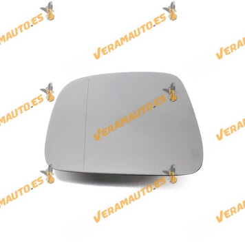Rear view Mirror Glass Volkswagen Caddy and Transporter T5 from 2004 to 2011 Aspheric Heatable Front Left