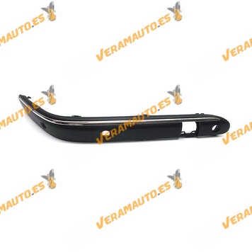 Bumper Frame Mercedes Class C W203 from 2000 to 2007 with Chromed Edge and Parking Sensor Hole Right 2038856421