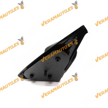 Espejo Retrovisor Volvo 440 y 460 derecho de 1988 al 1993 negro regulacion mecanica