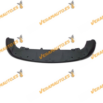 Front Bumper Spoiler Volkswagen Golf V Gti and Gt from 2003 to 2008 Plastic Black with Central Diffuser Holes