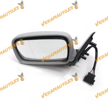 Espejo retrovisor Volkswagen Polo (6N) de 1995 a 1999 electrico, termico imprimado izquierdo similar a 6N1857507A