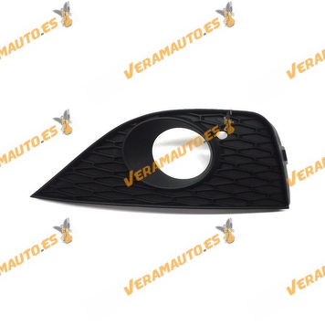 Bumper Grille Seat Ibiza from 2008 forward Front Left with Fog Light Hole 6J0853665A9B9