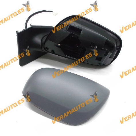 Espejo Retrovisor Toyota Yaris Del 2006 Al 2010 Electrico Imprimado 3 Y 5 Puertas Delantero Izquierdo