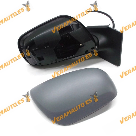 Espejo Retrovisor Toyota Yaris Del 2006 Al 2010 Electrico Imprimado 3 Y 5 Puertas Delantero Derecho