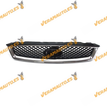 Front Grille Ford Focus II CC convertible from 2004 to 2008 Chromed Shining Black similar to 5M518200CC