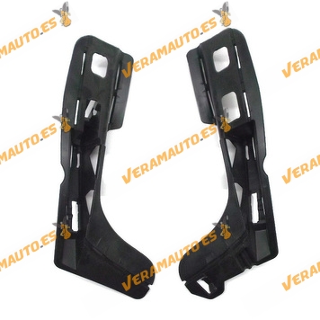 Bumper Support Set Peugeot 308 from 2007 to 2011 Front Right and Left similar to 7416G2