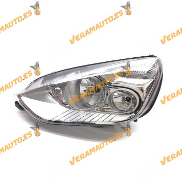 Faro optica Ford S Max Ford Galaxy H1 y H7 de 2006 en adelante electrico con motor delantero izquierdo similar a 1438494