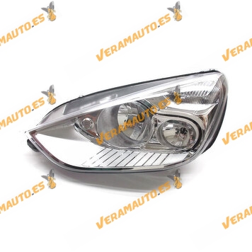 Faro optica Ford S Max Ford Galaxy H1 y H7 de 2006 a 2015 electrico con motor delantero izquierdo similar a 1438494