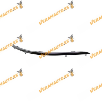 Right Front Bumper Chrome Profile Volkswagen Touran 2006 to 2010 | Similar to OEM 1T0807656