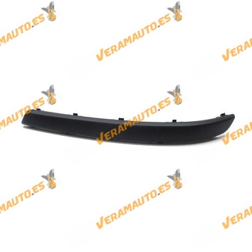 Mudguard Opel Corsa C from 2003 to 2006 Front Bumper Left Black similar to 1400725