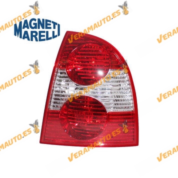 Piloto Volkswagen Passat de 2000 a 2004 Magneti Marelli Trasero 4 Puertas Izquierdo Con Portalamparas OEM Similar 3B5945095AE