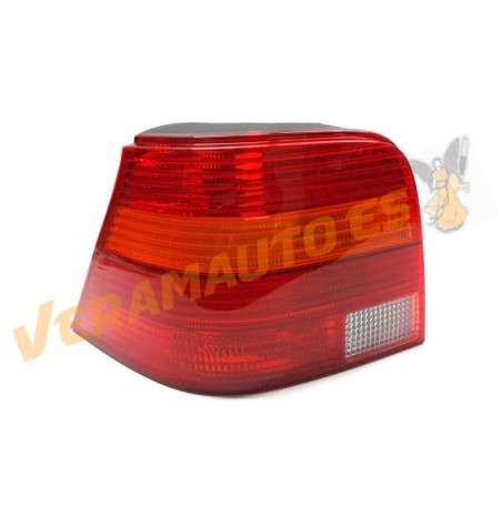 piloto golf iv 1998-2004 5p trasero rojo  amarillo derecho 1j6945095q